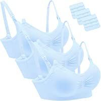 Los mejores  - AMOURRI Sujetador de Maternidad para Mujeres Bra Bralette sin Costuras (2Pack-3Pack)